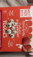 Probiotic strawberry yoggies