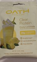 Clear Protein Frosty Lemonade