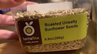 Roasted unsalty sunflower seeds