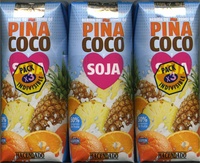 Piña coco soja