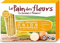 Organic crispbread