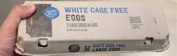 White Cage Free Eggs