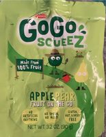 Apple Pear Fruit On The Go