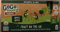 Organic Apple Apple Fruit On The Go