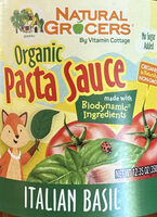 Organic Pasta Sauce Italian Basil