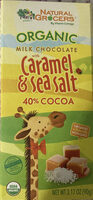 Organic Milk Chocolate with Caramel & Sea Salt