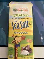 Dark chocolate with sea salt