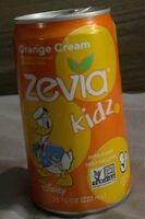 Orange Cream Zevia Kidz