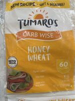 Wraps low-in-carb honey wheat