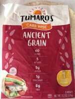 Carb wise ancient grain tortilla wrap