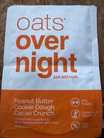 Peanut Butter Chocolate Chip Oats Overnight