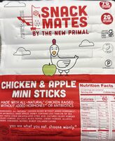 Snack Mates Chicken & Apple Mini Sticks