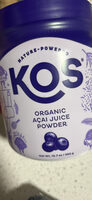 Organic Açaí Juice Powder
