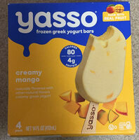 Creamy Mango Greek Yogurt Bar
