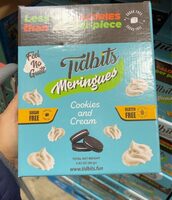 Cookies and cream merengues