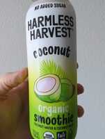 Coconut organic smoothie
