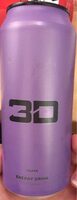 3D grape Energy drink