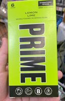 Prime Lemon Lime Hydration+ Sticks
