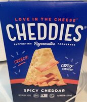 Cheesy Crackers Spicy Cheddar
