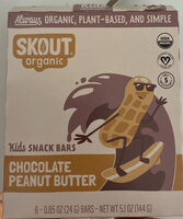 Skout Chocolate Peanut Butter Kids Snack Bars