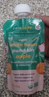 Organic Baby Puree White Bean Pumpkin Apple with Cinnamon