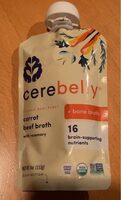 Organic Baby Puree Carrot Beef Broth with Rosemary