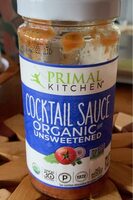 Cocktail Sauce Organic and Unsweetened