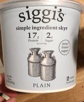 Plain Simple Ingredient Skyr