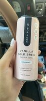 Vanilla Cold Brew Oat Milk Latte