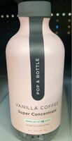 Vanilla coffee concentrate