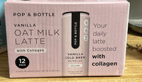 Vanilla Oat Milk Latte with Collagen