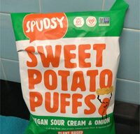 Vegan Sour Cream and Onion Sweet Potato Puff
