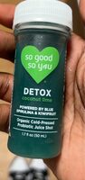 DETOX coconut lime Cold-Pressed Probiotic Juice Shot