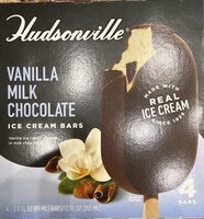 Hudsonville Vanilla Milk Chocolate Ice Cream Bars