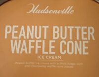 Peanut Butter, Waffle, Cone, Ice Cream, Cream