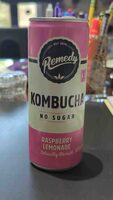Kombucha Raspberry Lemonade