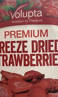 Freezer dried strawberries