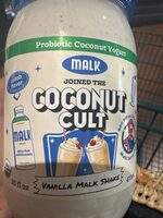 Vanilla Malk Shake Probiotic Coconut Yogurt