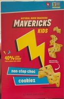Maverics kids non-stop choc cookies