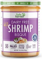 Safe harvest wild shrimp bisque
