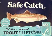 Skinless Smoked Trout Fillets in Water