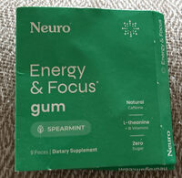 Energy & Focus Gum