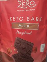 Keto Bark Milk Hazelnut