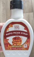 Maple pecan flavored syrup