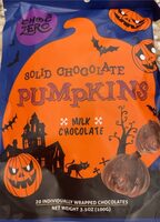 Solid Chocolate Pumpkins - Milk Chocolate