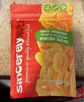 Dried mango slices