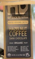 Hazelnut Coffee Dark Chocolate Bar