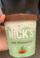 Mint chocolate chip flavor