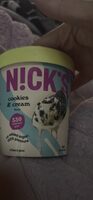 Cookies & cream flavor light ice cream