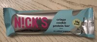 Crispy cookie protein bar